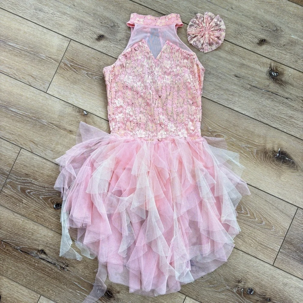 A Wish Come True Dance Ballet Costume Pink Size LC 